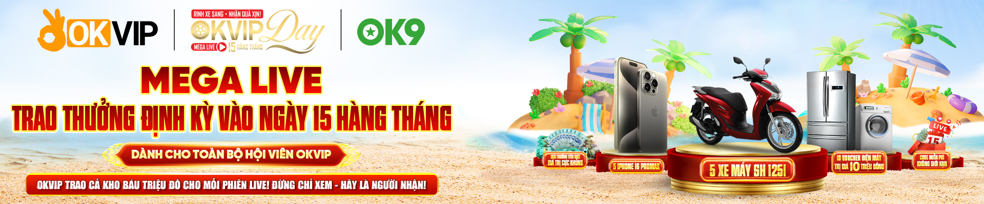 Trang chủ 18 ok9 - okvip day 15 hàng tháng