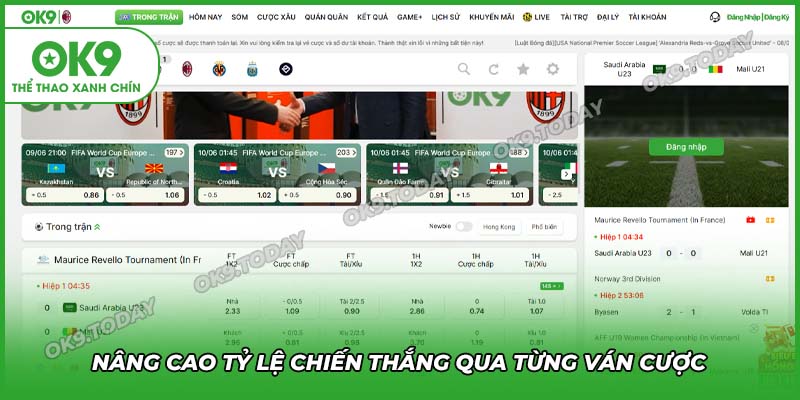 Nâng cao tỷ lệ thắng trong từng ván cược 